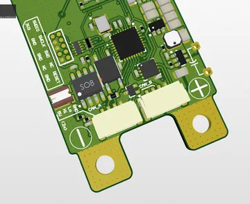 Claw ESC assembly render 1